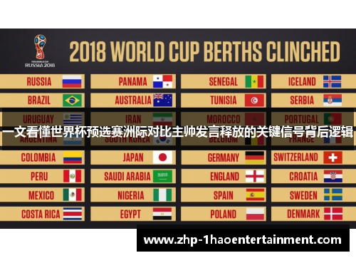 一文看懂世界杯预选赛洲际对比主帅发言释放的关键信号背后逻辑